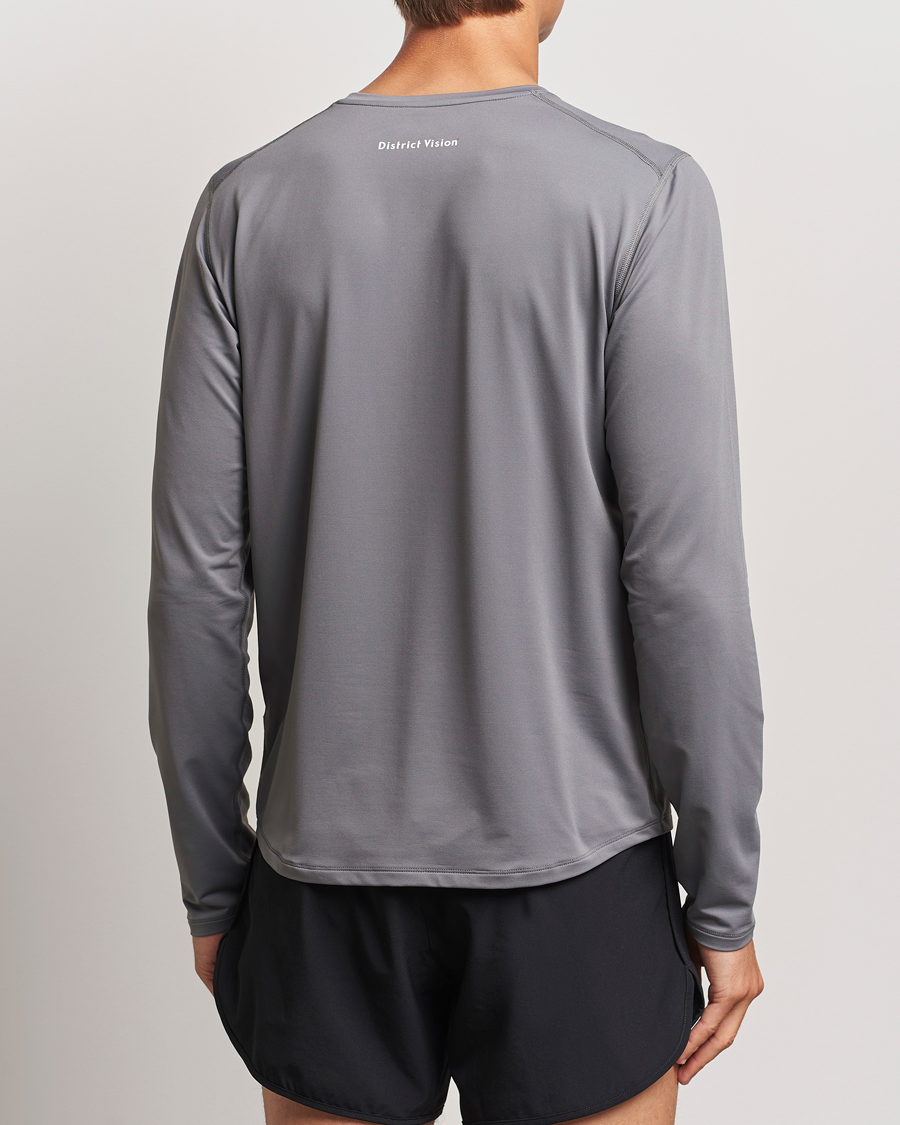 Mies | T-paidat | District Vision | Lightweight Long Sleeve T-Shirt Carbon