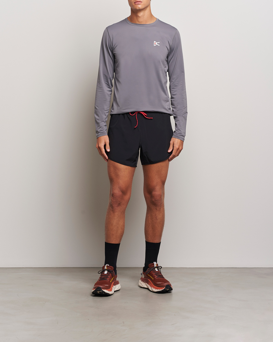 Mies | Shortsit | District Vision | 5 Inch Training Shorts Black