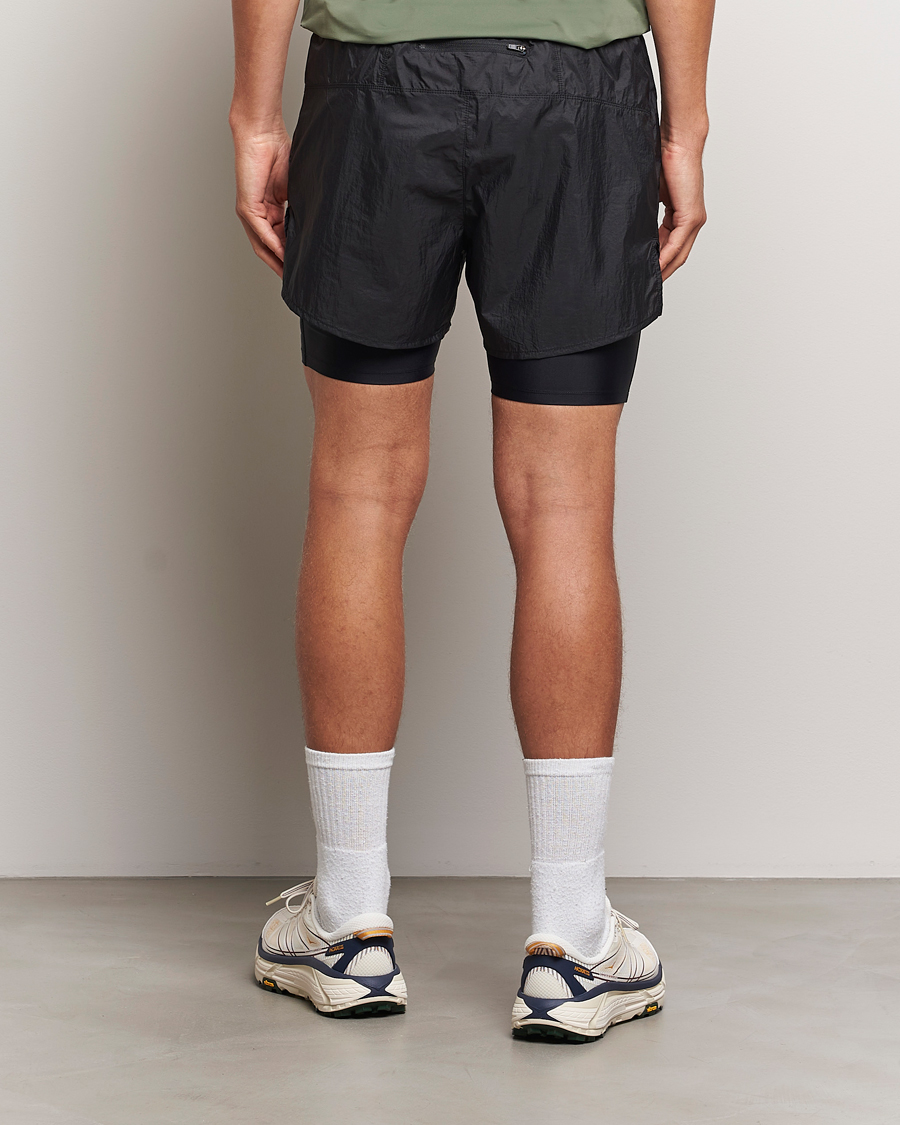 Mies | Shortsit | District Vision | Ripstop Layered Trail Shorts Black