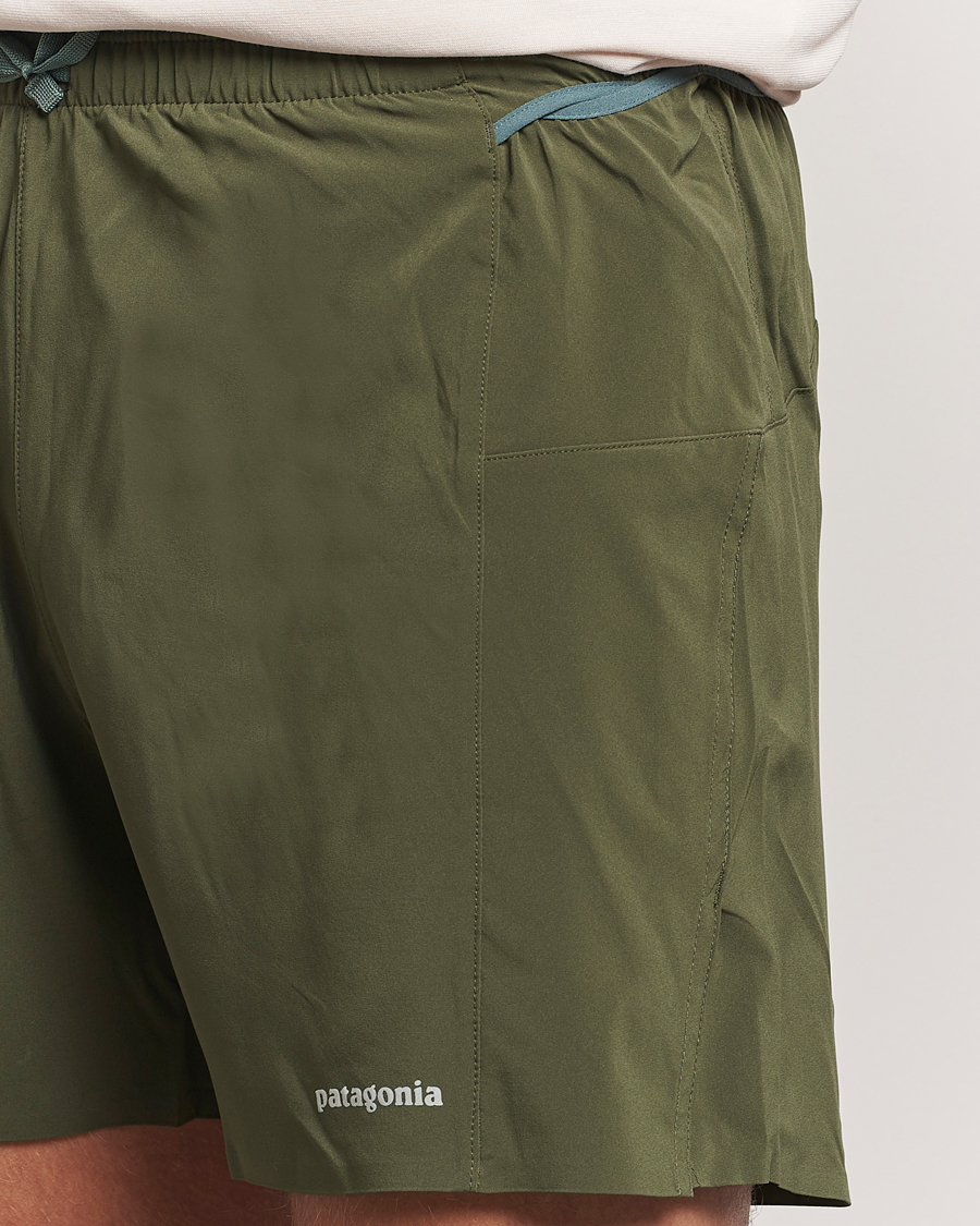 Mies | Shortsit | Patagonia | Strider Pro Shorts 5inch Pine Needle Green