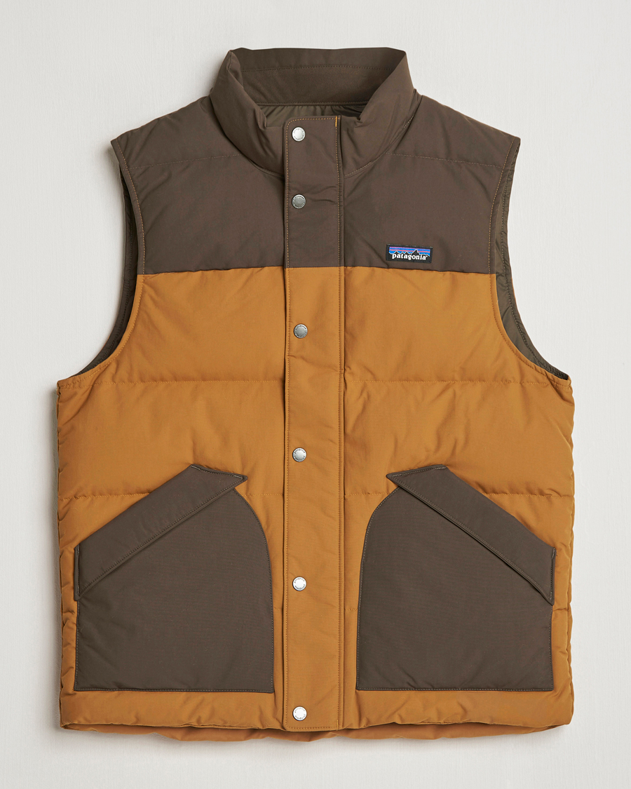 Mies | Takit | Patagonia | Downdrift Vest Brown