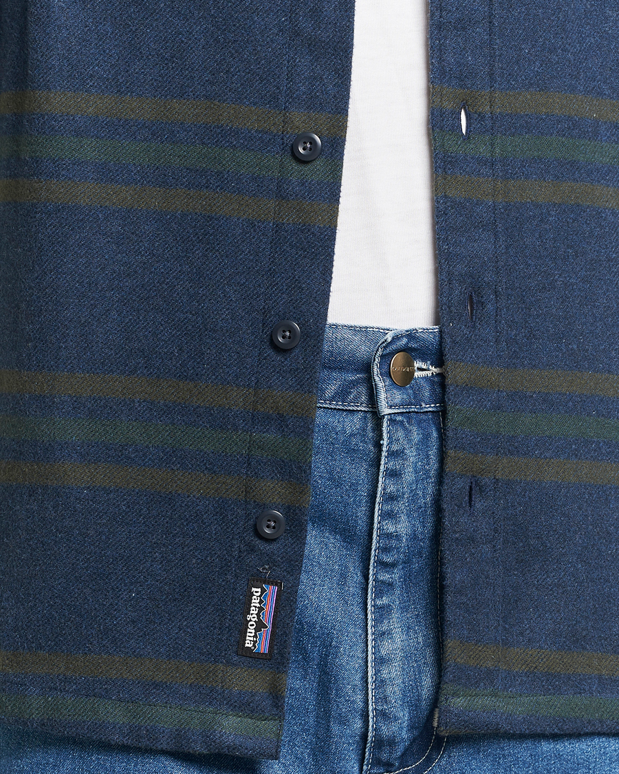 Mies | Kauluspaidat | Patagonia | Fjord Flannel Shirt Smolder Blue