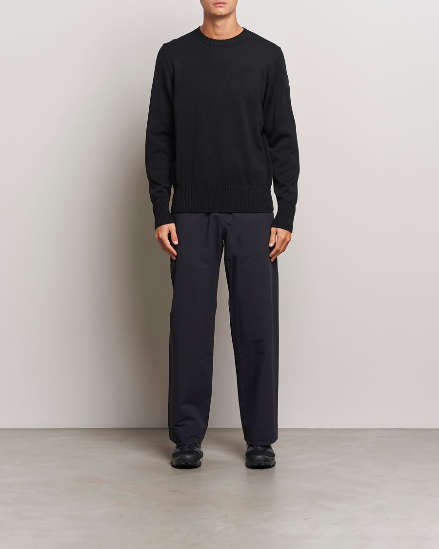 Mies | Puserot | Canada Goose Black Label | Canada Goose Rosseau Crew Neck Black
