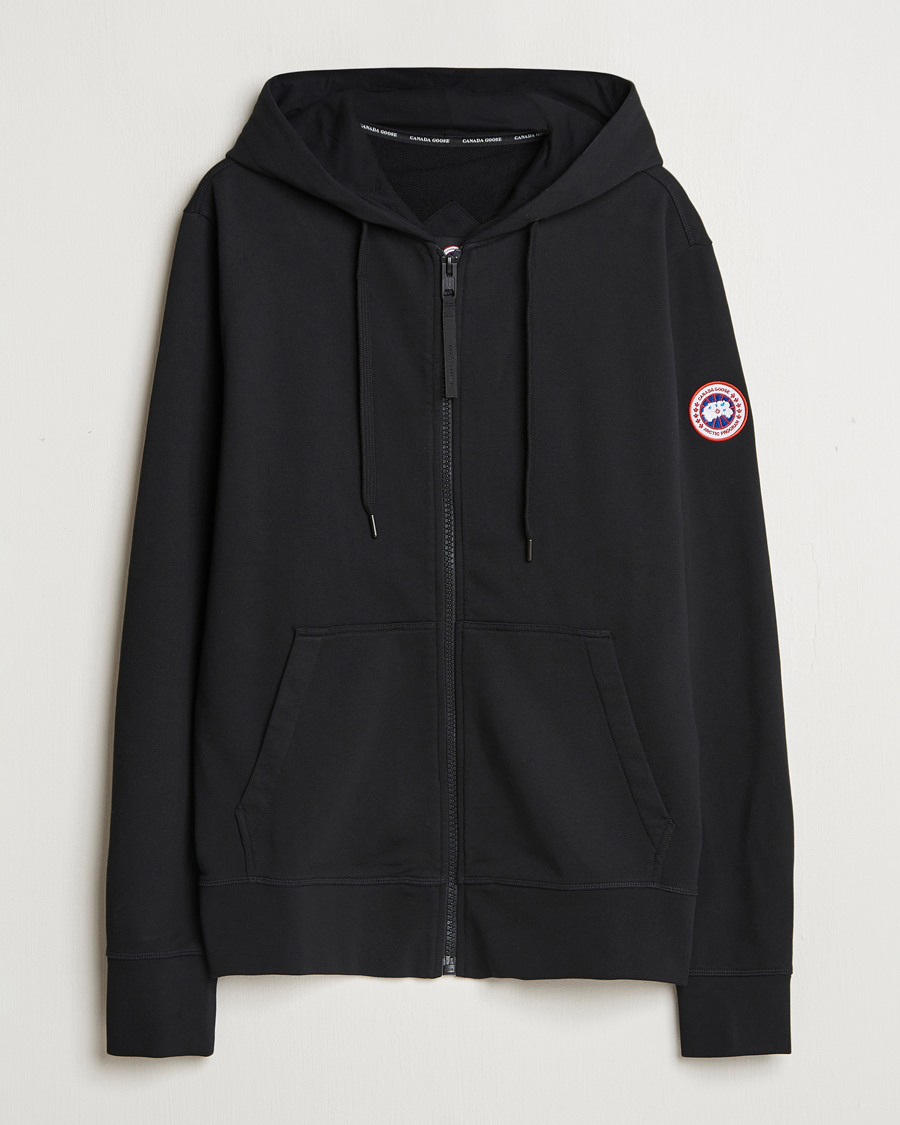 Mies | Puserot | Canada Goose | Huron Full Zip Hoodie Black