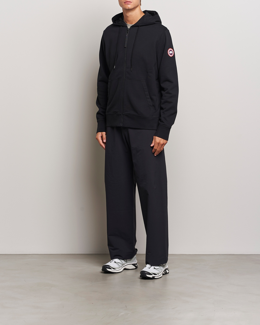 Mies | Puserot | Canada Goose | Huron Full Zip Hoodie Black