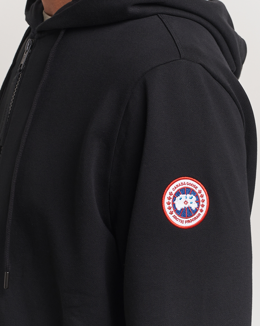 Mies | Puserot | Canada Goose | Huron Full Zip Hoodie Black