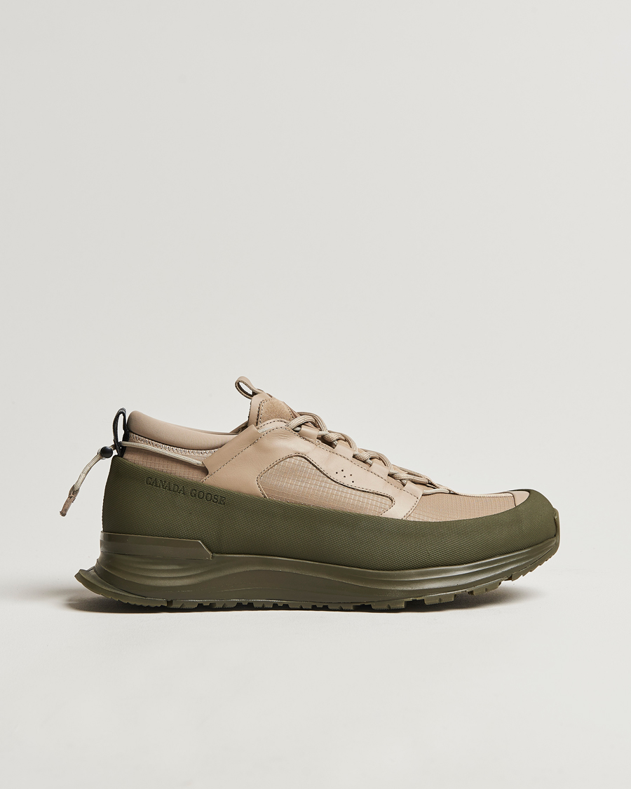 Mies | Canada Goose Glacier Trail Sneaker Tan/Military Green | Canada Goose | Glacier Trail Sneaker Tan/Military Green