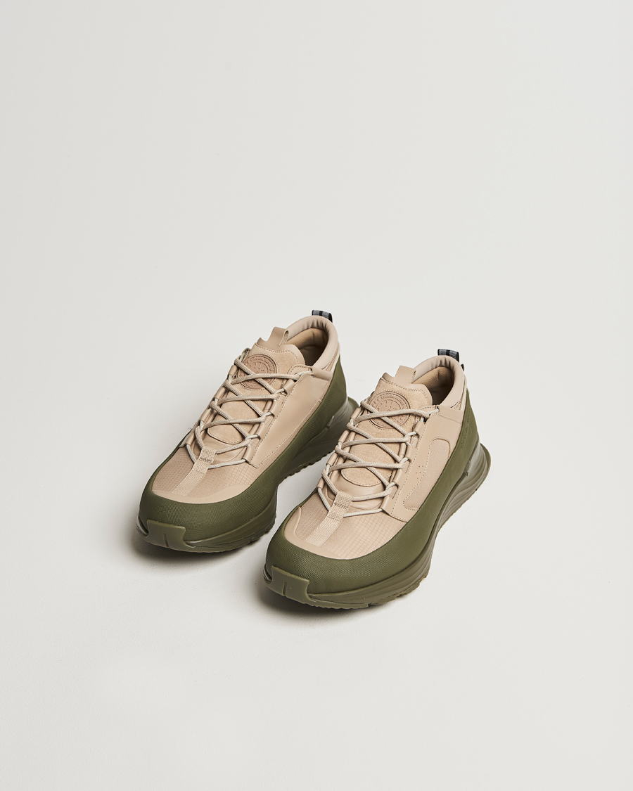Mies | Canada Goose Glacier Trail Sneaker Tan/Military Green | Canada Goose | Glacier Trail Sneaker Tan/Military Green