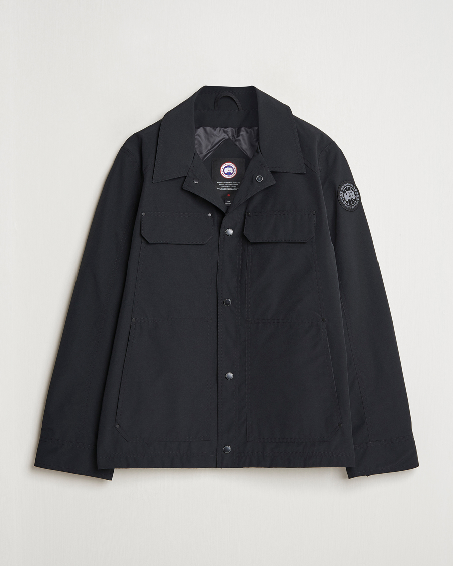 Mies | Takit | Canada Goose Black Label | Burnaby Chore Jacket Black
