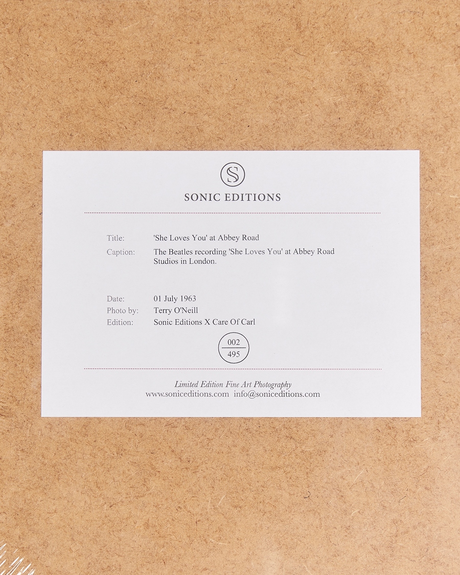 Mies | Taulut | Sonic Editions | Framed