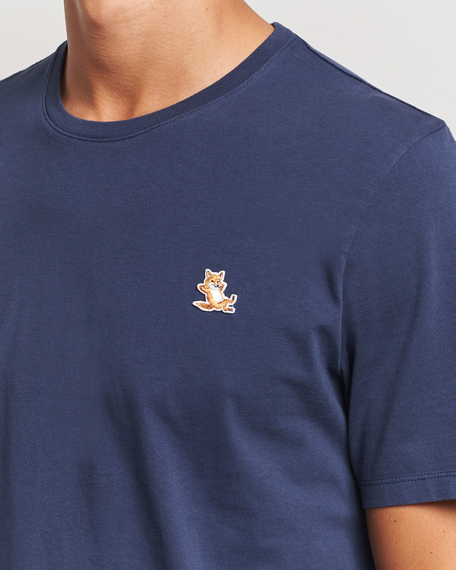 Mies | T-paidat | Maison Kitsuné | Chillax Fox T-Shirt Eclipse Blue