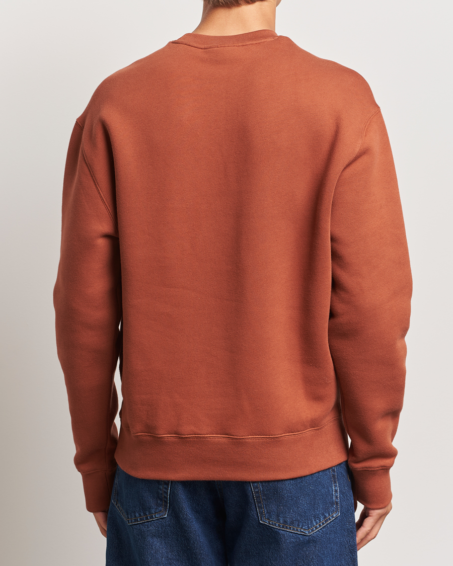 Mies | Puserot | Maison Kitsuné | Gingham Handwriting Sweatshirt Pecan