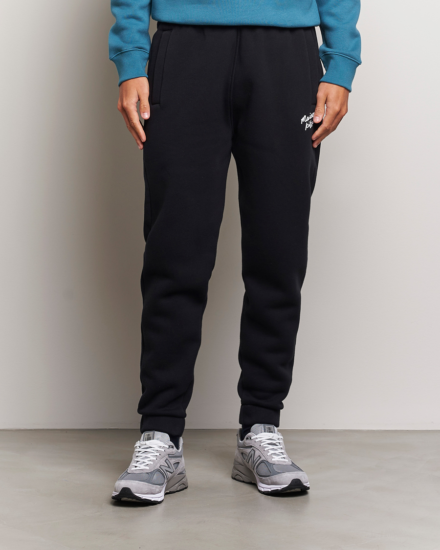 Mies | Housut | Maison Kitsuné | Mini Handwriting Sweatpants Black