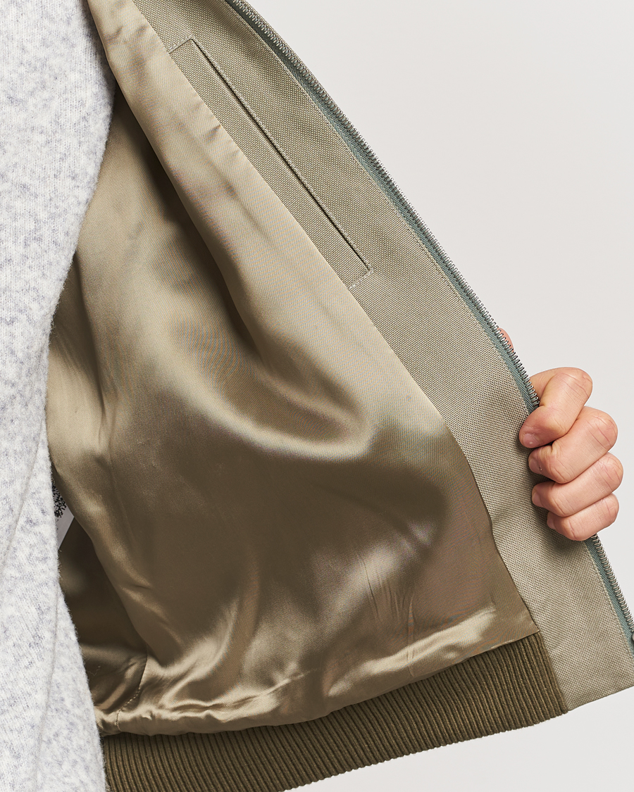 Mies | Takit | Maison Kitsuné | Harrington Jacket Pebble