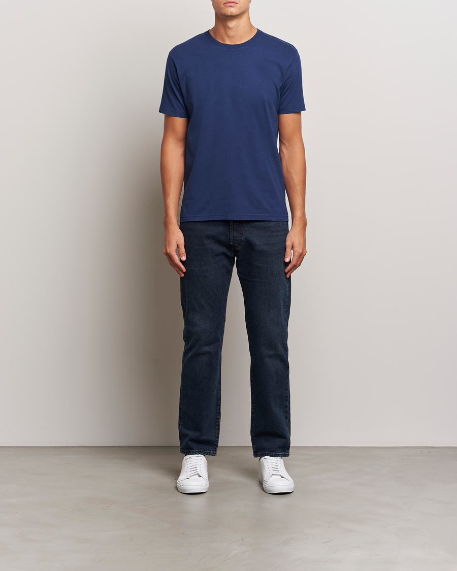 Mies | T-paidat | Colorful Standard | Classic Organic T-Shirt Marine Blue