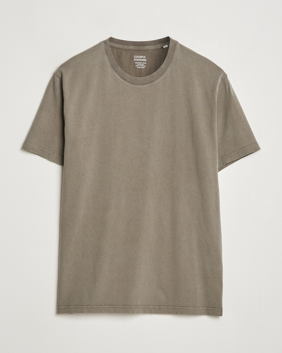 Mies | T-paidat | Colorful Standard | Classic Organic T-Shirt Misty Brown