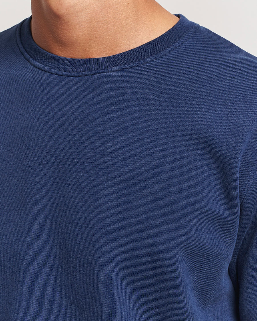 Mies | Puserot | Colorful Standard | Classic Organic Crew Neck Sweat Marine Blue