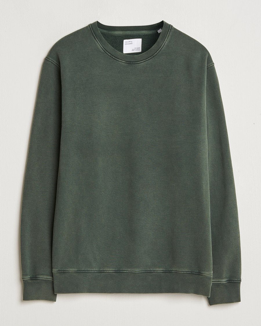 Mies | Puserot | Colorful Standard | Classic Organic Crew Neck Sweat Midnight Forest
