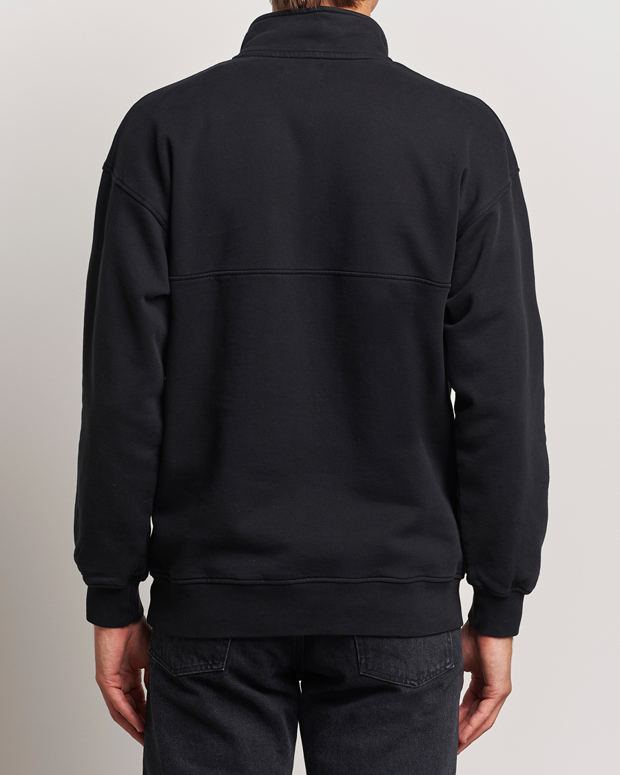 Mies | Puserot | Colorful Standard | Classic Organic Half-Zip Deep Black