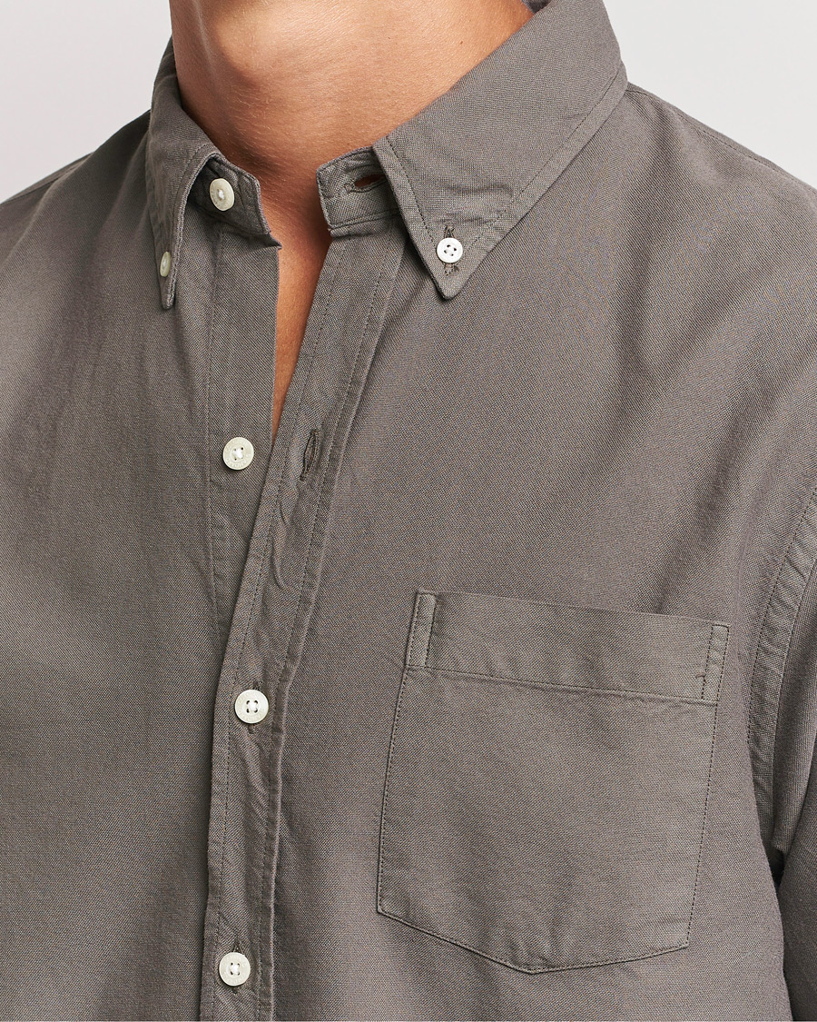 Mies | Kauluspaidat | Colorful Standard | Classic Organic Oxford Button Down Shirt Storm Grey