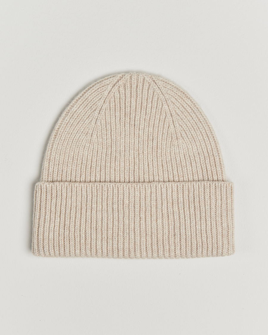 Mies | Pipot | Colorful Standard | Merino Wool Beanie Ivory White