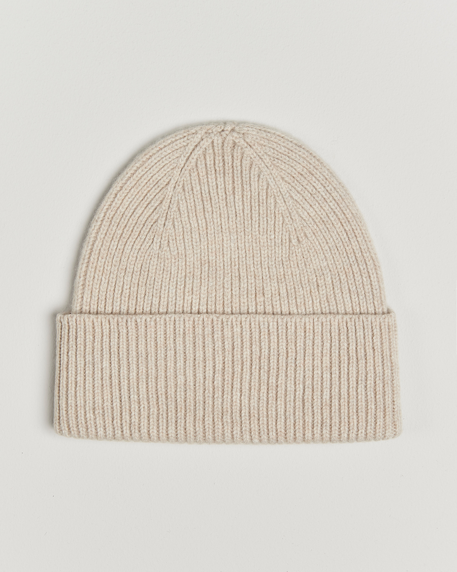 Mies | Pipot | Colorful Standard | Merino Wool Beanie Ivory White