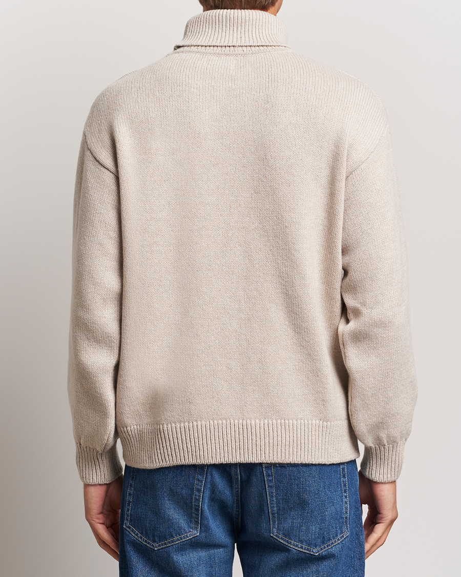 Mies | Puserot | Colorful Standard | Merino Wool Turtleneck Ivory White