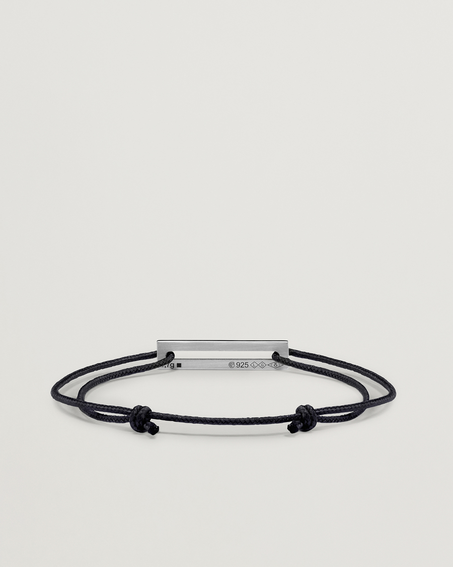 Mies | Korut | LE GRAMME | Lacquered Cord Bracelet Red