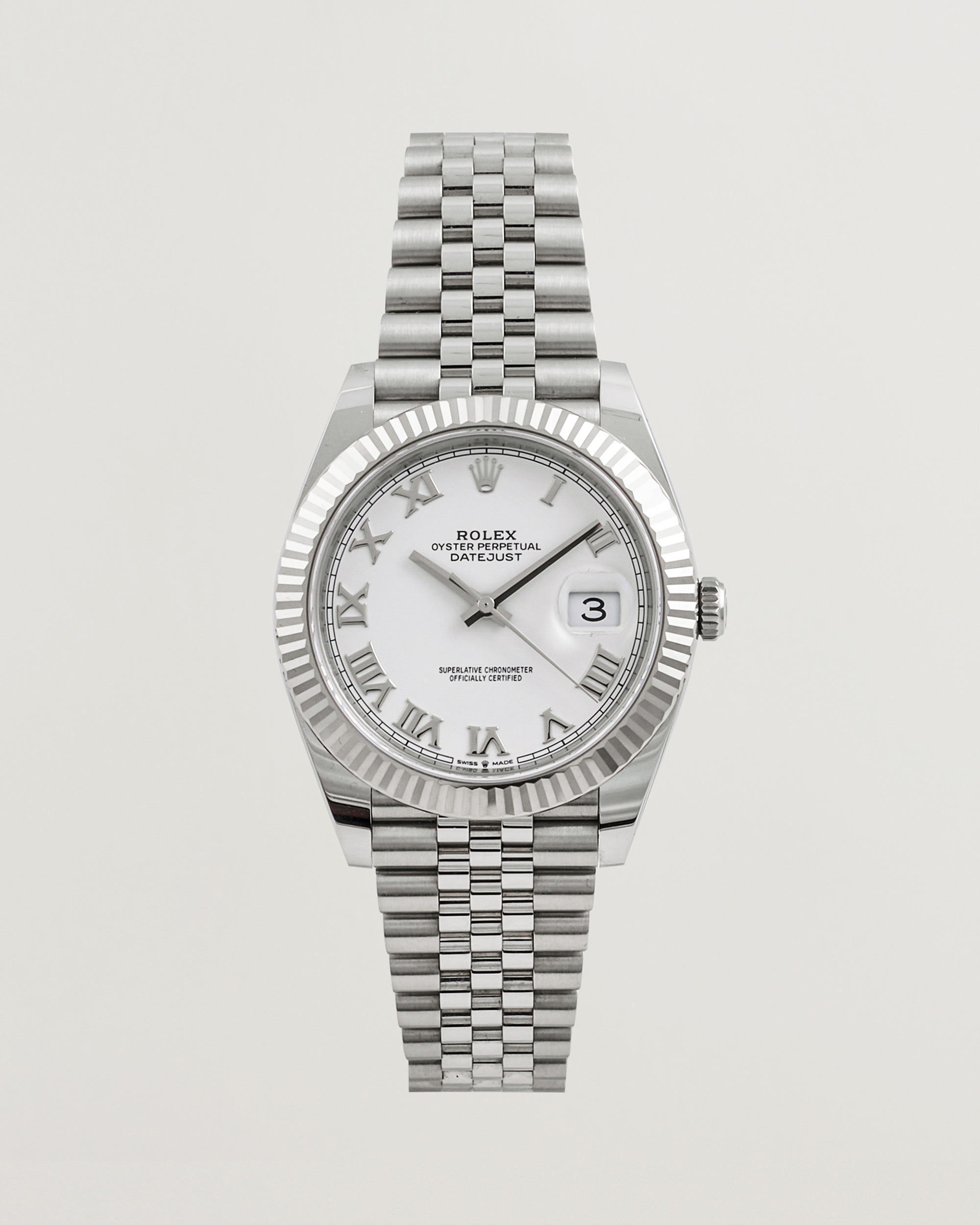 Mies | Rolex Pre-Owned Datejust 41 126334 Silver | Rolex Pre-Owned | Datejust 41 126334 Silver