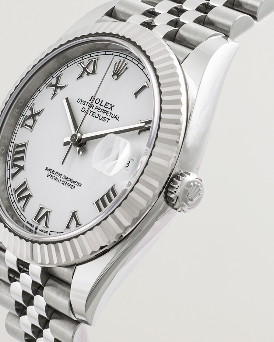 Mies | Rolex Pre-Owned Datejust 41 126334 Silver | Rolex Pre-Owned | Datejust 41 126334 Silver