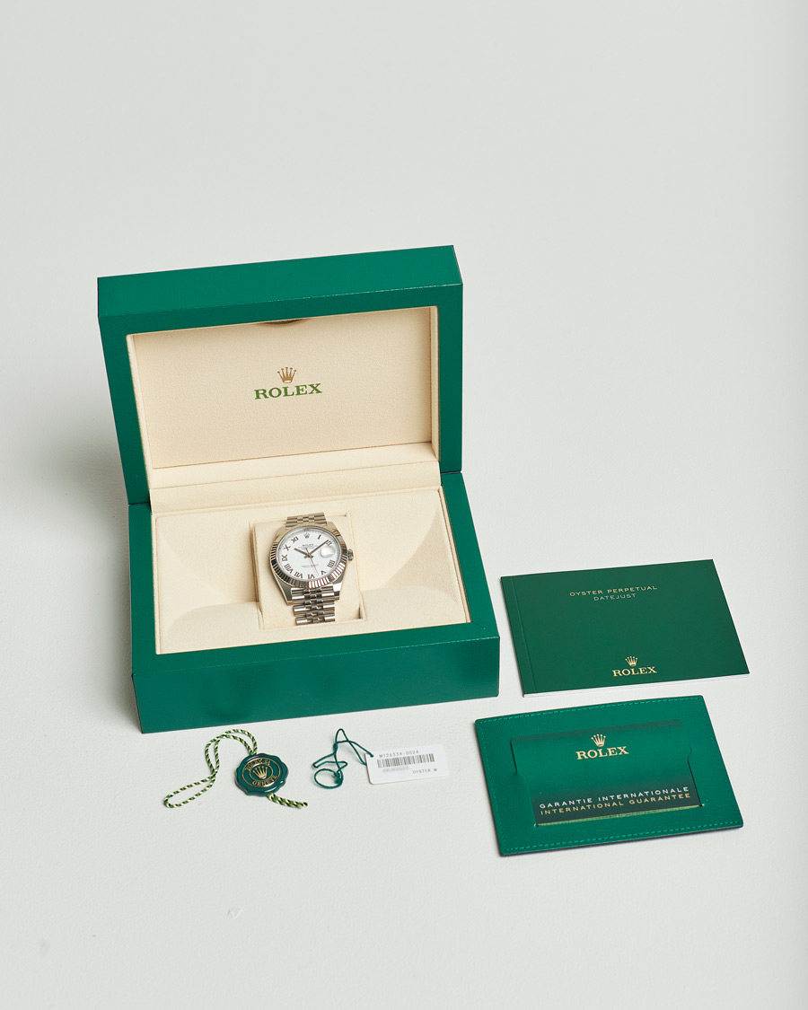 Mies | Rolex Pre-Owned Datejust 41 126334 Silver | Rolex Pre-Owned | Datejust 41 126334 Silver