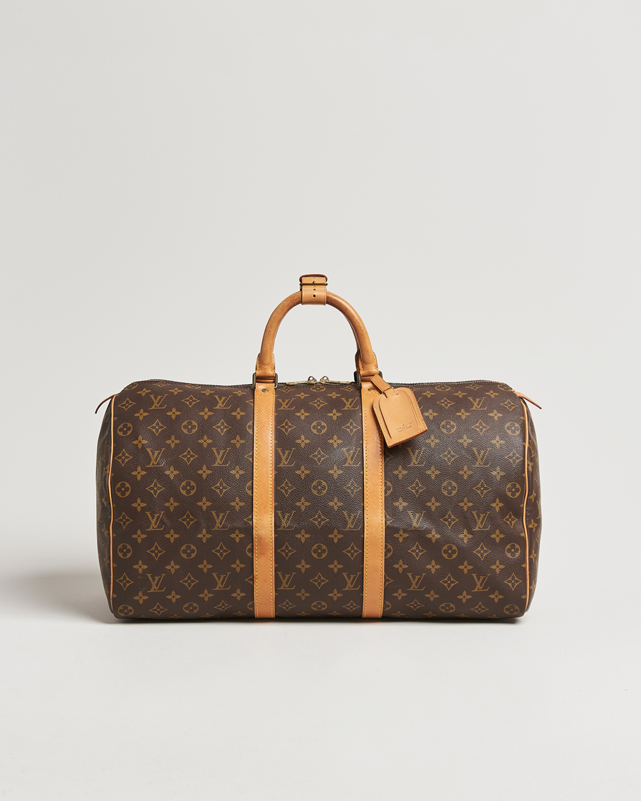 Mies | Louis Vuitton Pre-Owned Keepall 50 Bag Monogram | Louis Vuitton Pre-Owned | Keepall 50 Bag Monogram