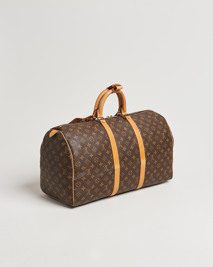 Mies | Louis Vuitton Pre-Owned Keepall 50 Bag Monogram | Louis Vuitton Pre-Owned | Keepall 50 Bag Monogram