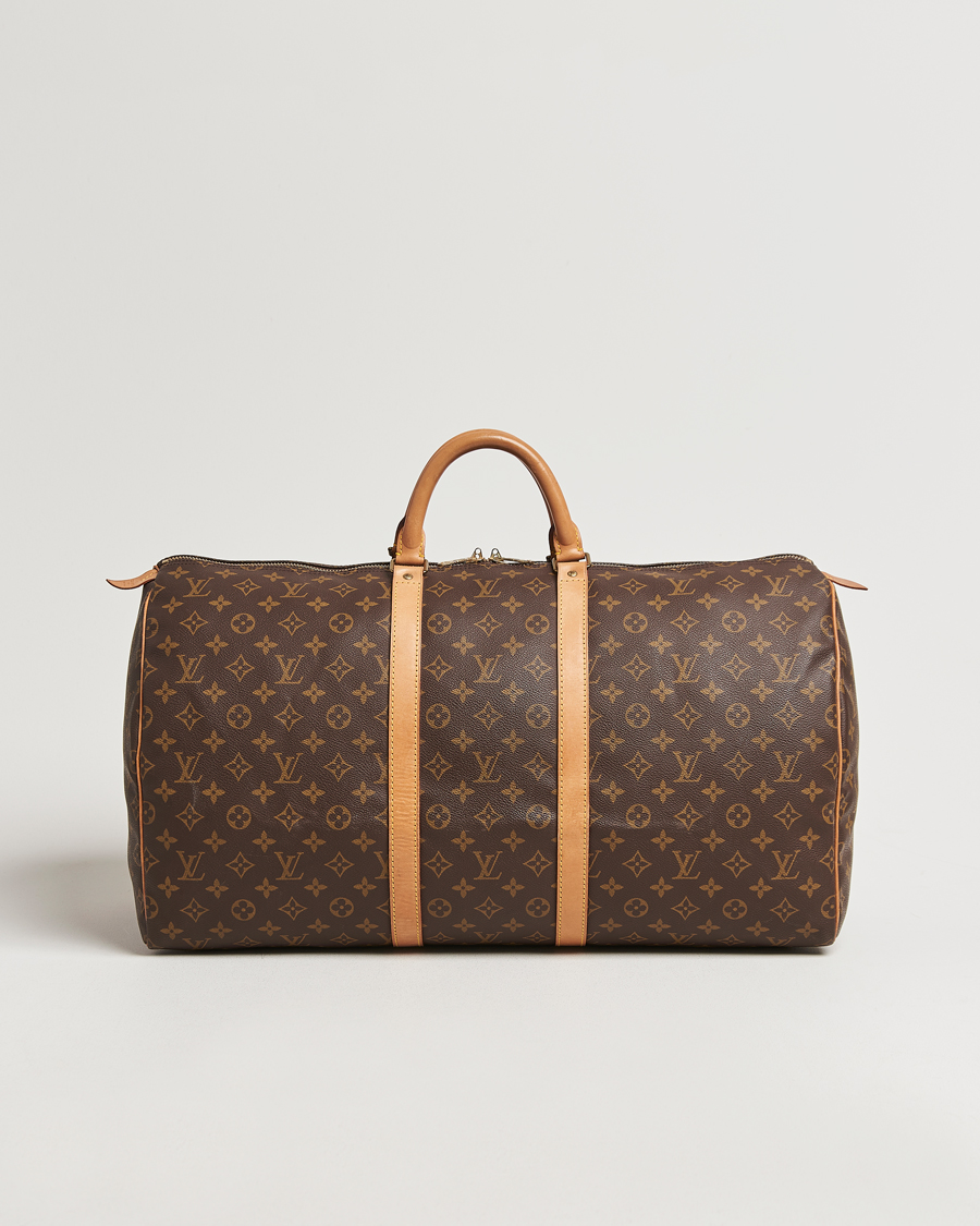 Mies | Louis Vuitton Pre-Owned Keepall 55 Bag Monogram | Louis Vuitton Pre-Owned | Keepall 55 Bag Monogram