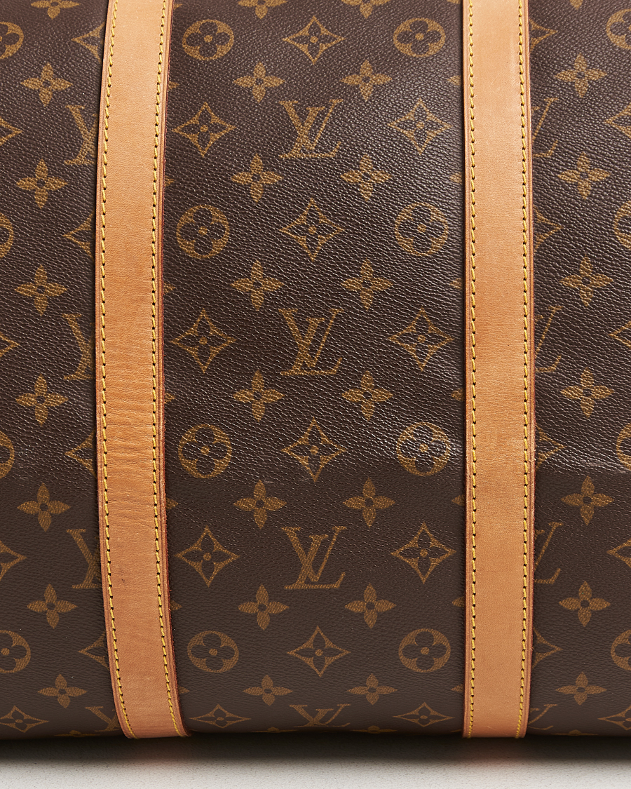 Mies | Louis Vuitton Pre-Owned Keepall 55 Bag Monogram | Louis Vuitton Pre-Owned | Keepall 55 Bag Monogram