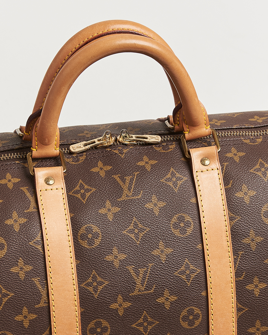 Mies | Louis Vuitton Pre-Owned Keepall 55 Bag Monogram | Louis Vuitton Pre-Owned | Keepall 55 Bag Monogram