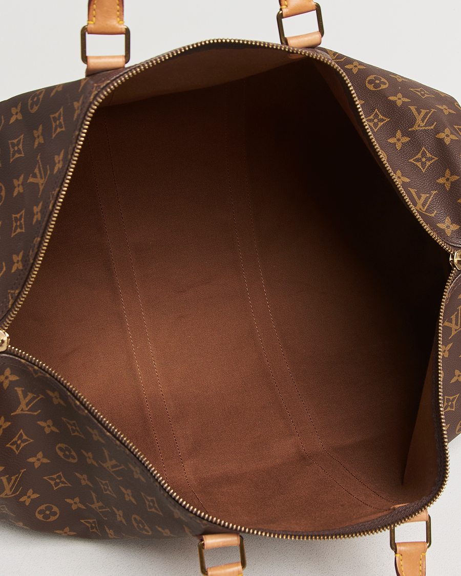 Mies | Louis Vuitton Pre-Owned Keepall 55 Bag Monogram | Louis Vuitton Pre-Owned | Keepall 55 Bag Monogram