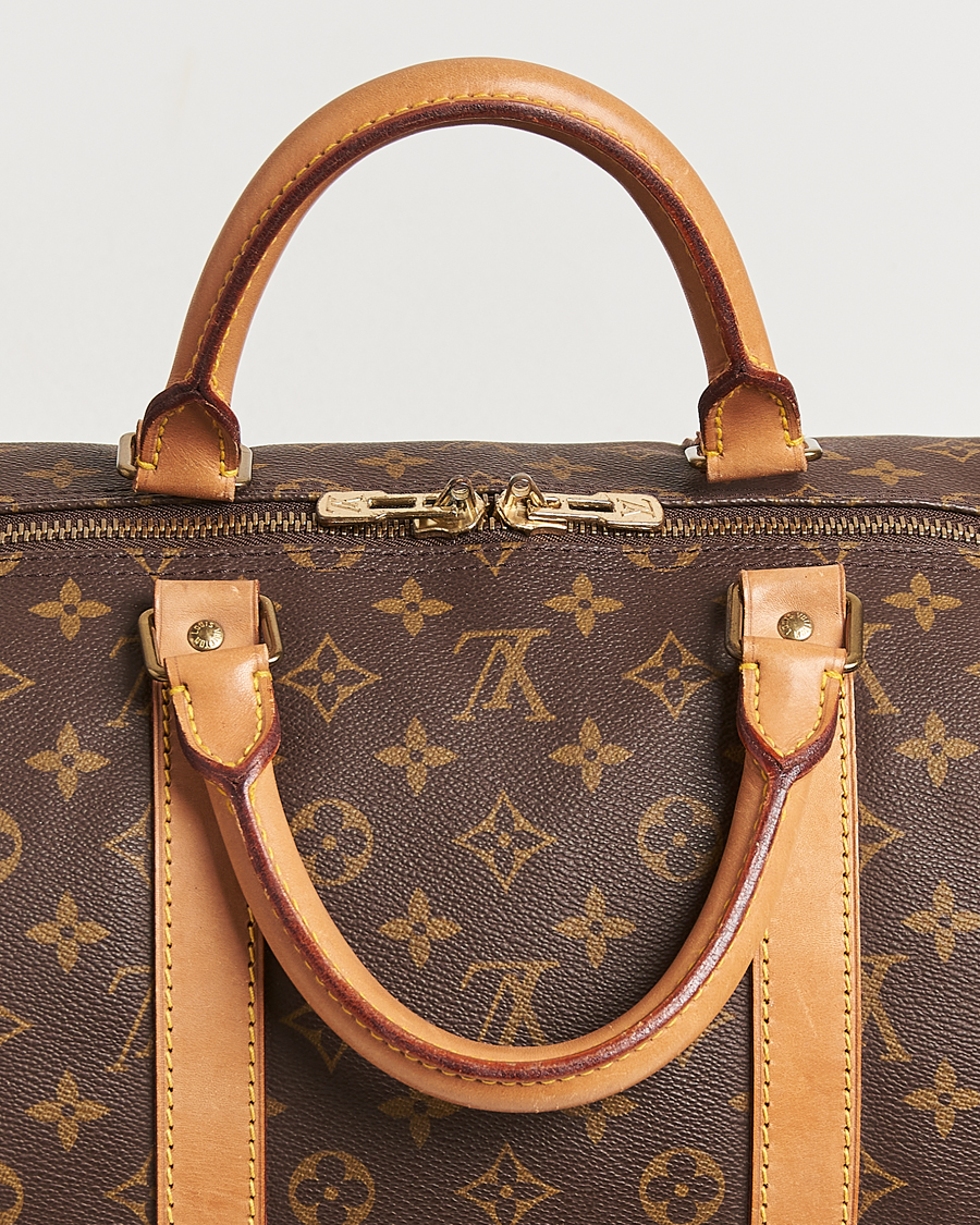 Mies | Louis Vuitton Pre-Owned Keepall 55 Bag Monogram | Louis Vuitton Pre-Owned | Keepall 55 Bag Monogram