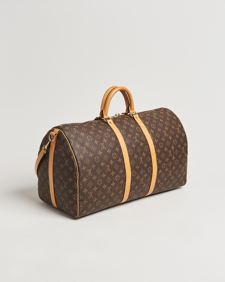 Mies | Louis Vuitton Pre-Owned Keepall Bandoulière 55 Monogram | Louis Vuitton Pre-Owned | Keepall Bandoulière 55 Monogram
