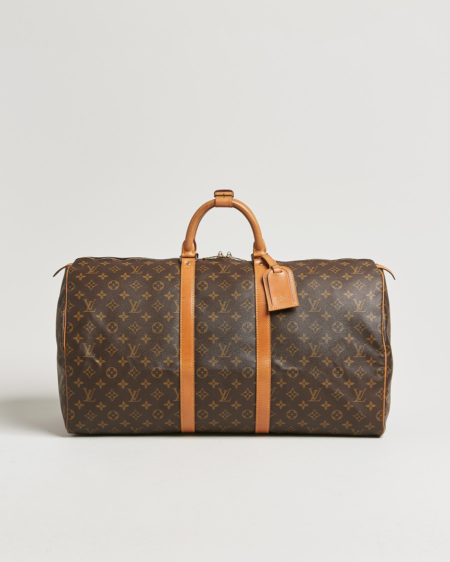 Mies | Louis Vuitton Pre-Owned Keepall 55 Bag Monogram | Louis Vuitton Pre-Owned | Keepall 55 Bag Monogram