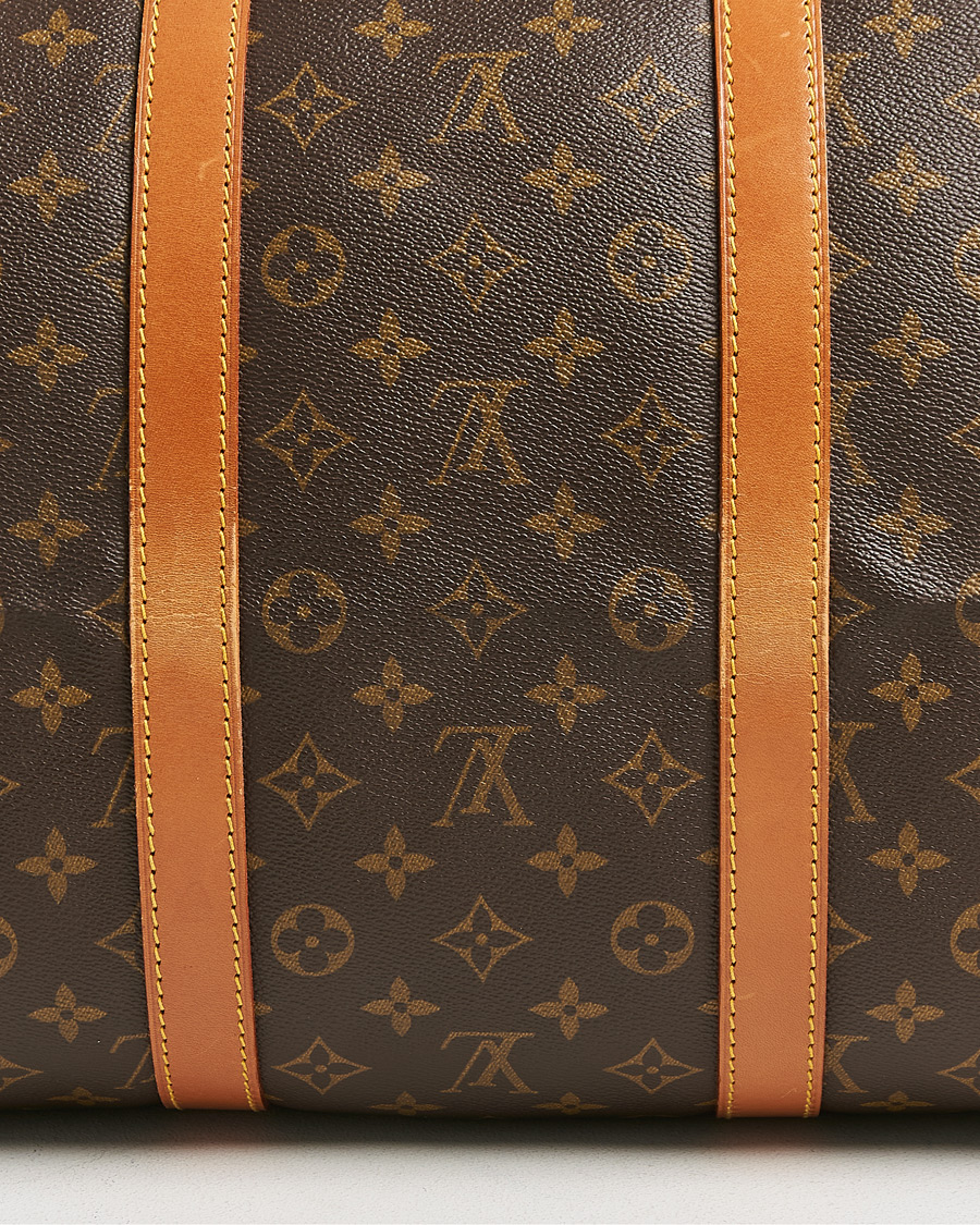 Mies | Louis Vuitton Pre-Owned Keepall 55 Bag Monogram | Louis Vuitton Pre-Owned | Keepall 55 Bag Monogram
