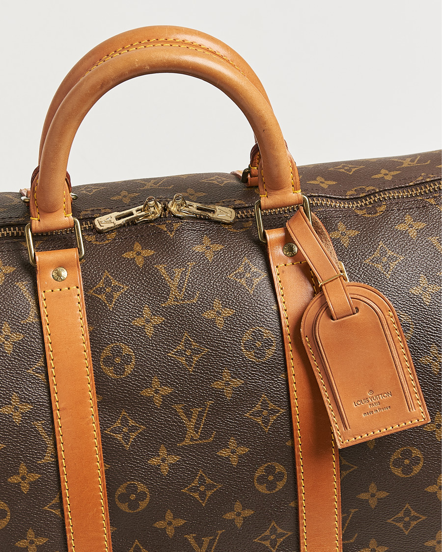 Mies | Louis Vuitton Pre-Owned Keepall 55 Bag Monogram | Louis Vuitton Pre-Owned | Keepall 55 Bag Monogram