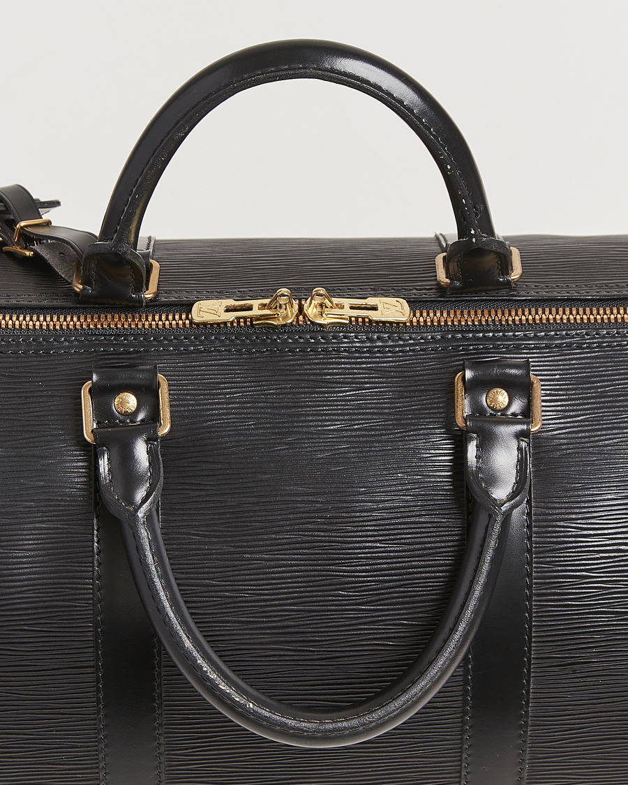 Mies | Louis Vuitton Pre-Owned Keepall 50 Epi Leather Travel Bag Black | Louis Vuitton Pre-Owned | Keepall 50 Epi Leather Travel Bag Black