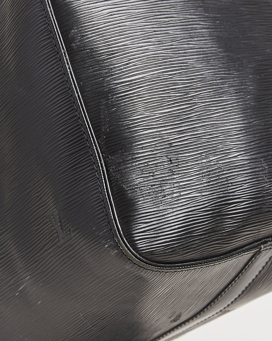 Mies | Louis Vuitton Pre-Owned Keepall 50 Epi Leather Travel Bag Black | Louis Vuitton Pre-Owned | Keepall 50 Epi Leather Travel Bag Black