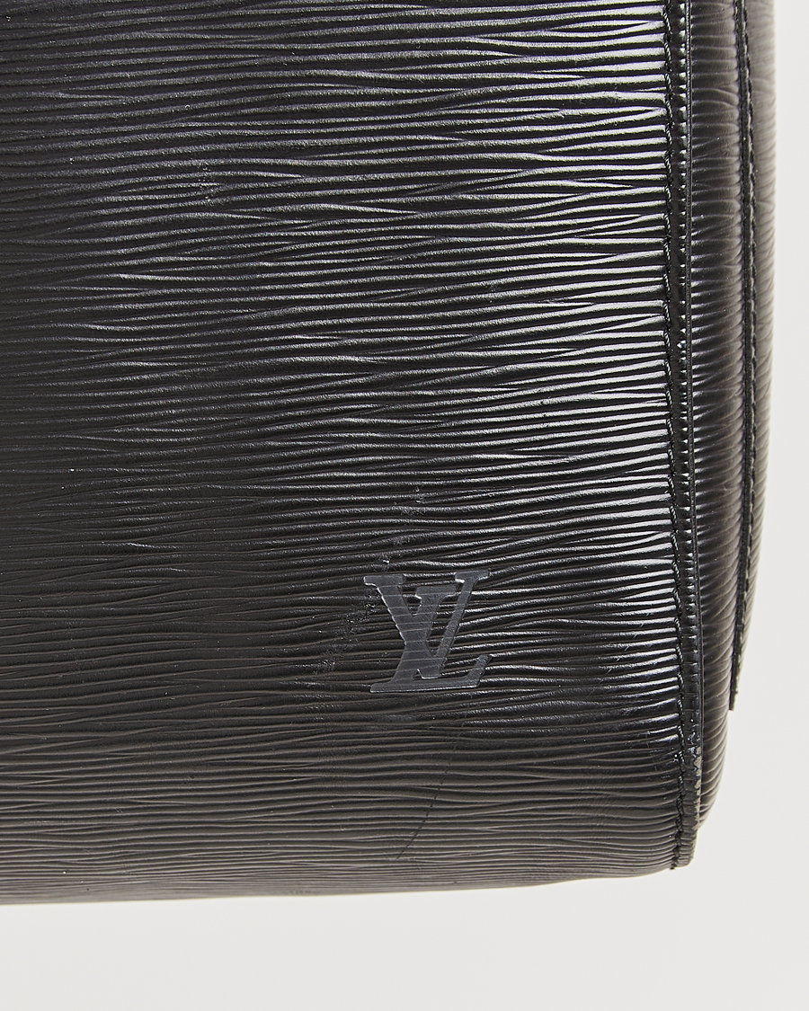 Mies | Louis Vuitton Pre-Owned Keepall 50 Epi Leather Travel Bag Black | Louis Vuitton Pre-Owned | Keepall 50 Epi Leather Travel Bag Black