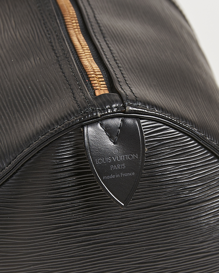 Mies | Louis Vuitton Pre-Owned Keepall 50 Epi Leather Travel Bag Black | Louis Vuitton Pre-Owned | Keepall 50 Epi Leather Travel Bag Black