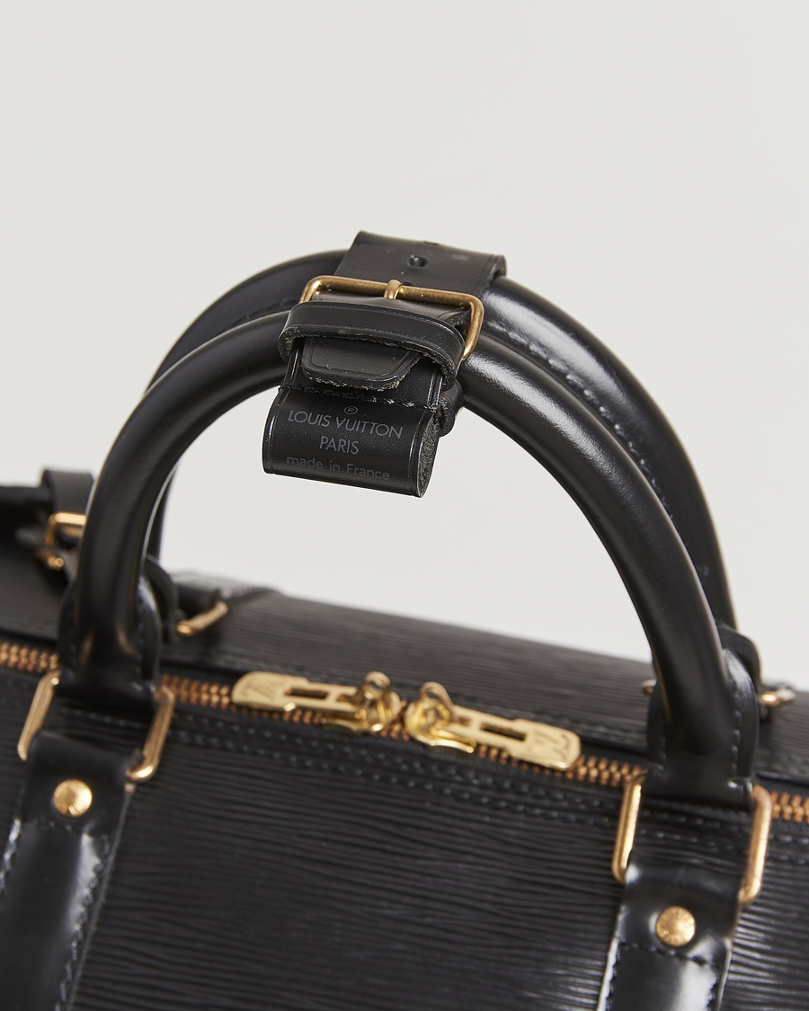 Mies | Louis Vuitton Pre-Owned Keepall 50 Epi Leather Travel Bag Black | Louis Vuitton Pre-Owned | Keepall 50 Epi Leather Travel Bag Black
