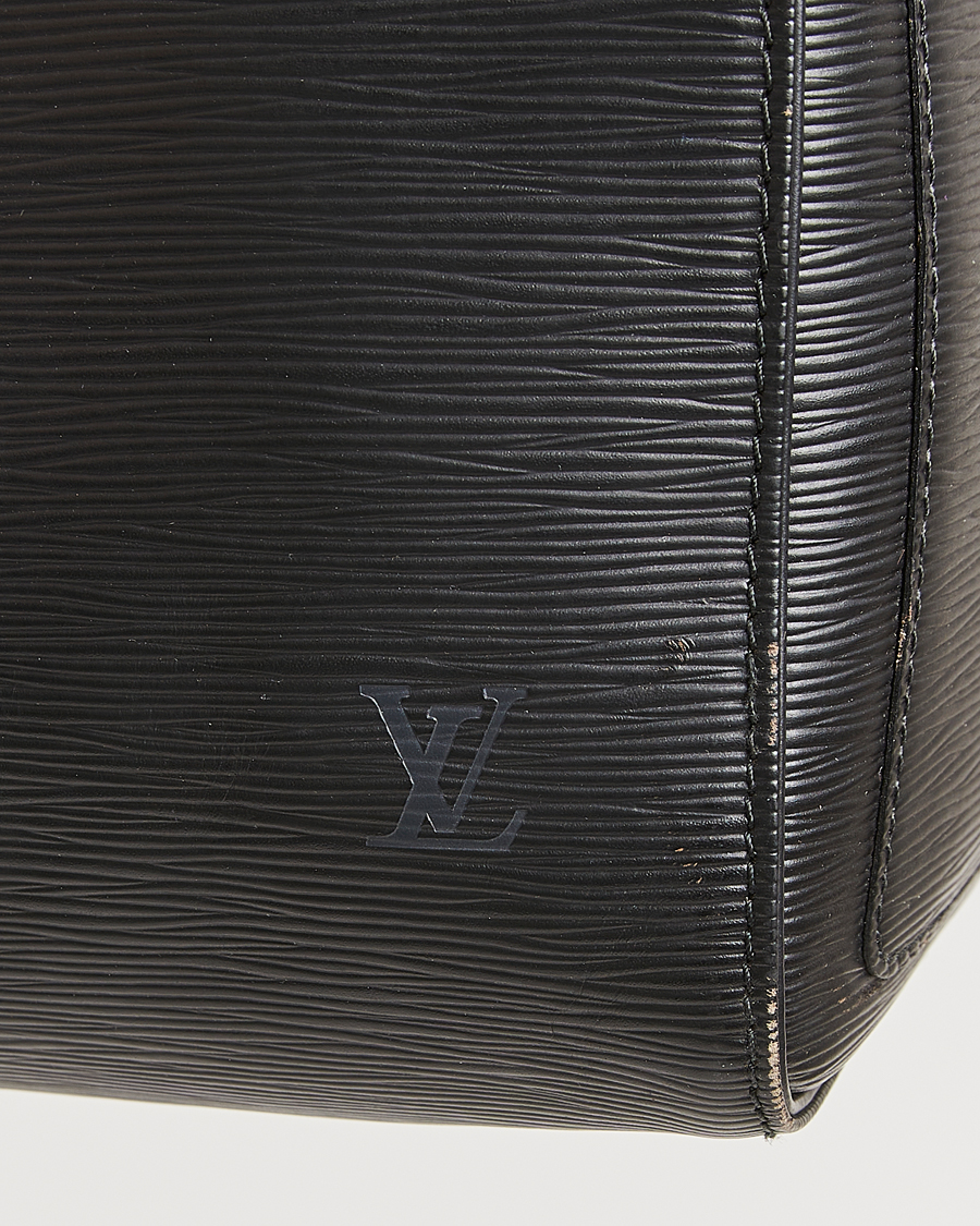Mies | Louis Vuitton Pre-Owned Keepall 45 Epi Leather Travel Bag Black | Louis Vuitton Pre-Owned | Keepall 45 Epi Leather Travel Bag Black