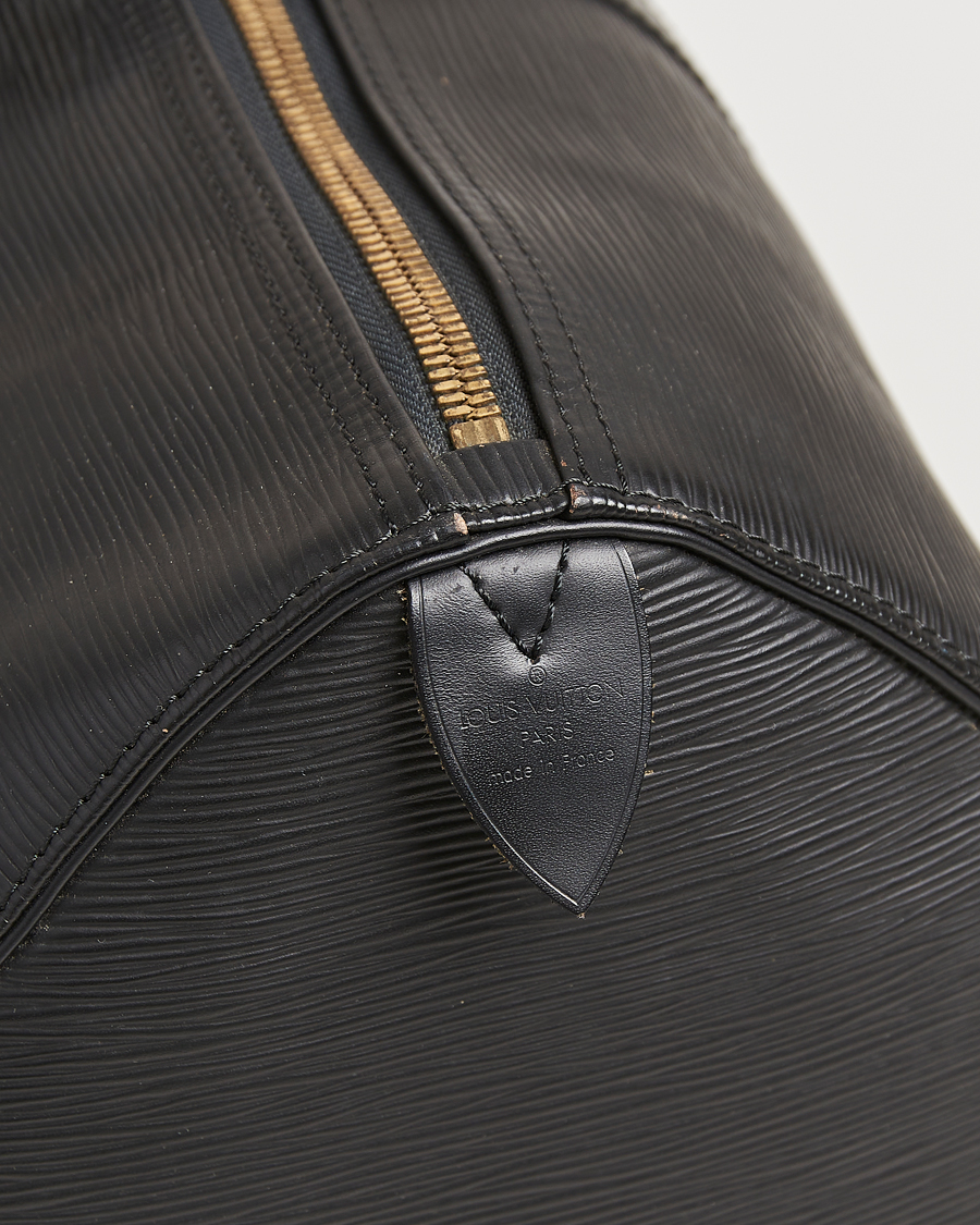 Mies | Louis Vuitton Pre-Owned Keepall 45 Epi Leather Travel Bag Black | Louis Vuitton Pre-Owned | Keepall 45 Epi Leather Travel Bag Black