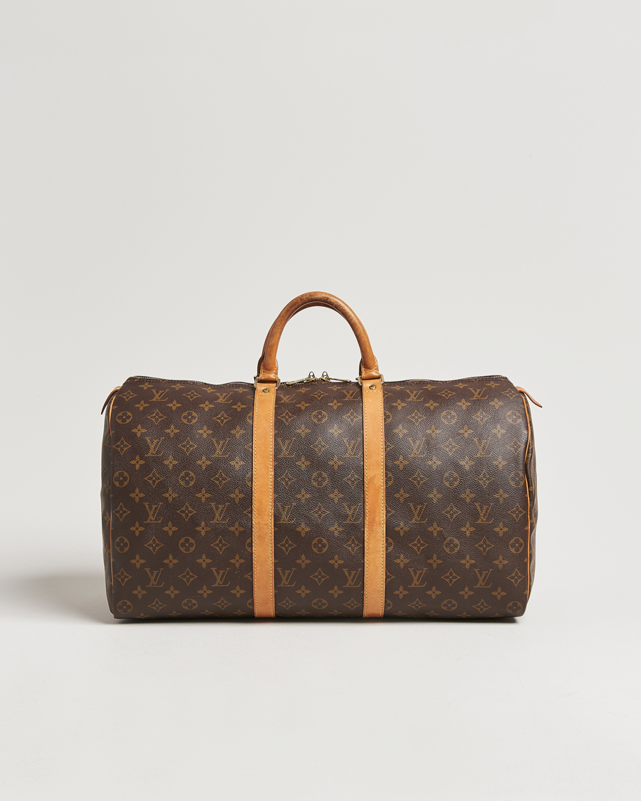 Mies | Louis Vuitton Pre-Owned Keepall 50 Bag Monogram | Louis Vuitton Pre-Owned | Keepall 50 Bag Monogram